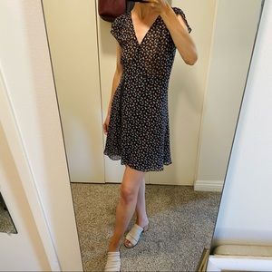 UO Floral Cap Sleeve Dress